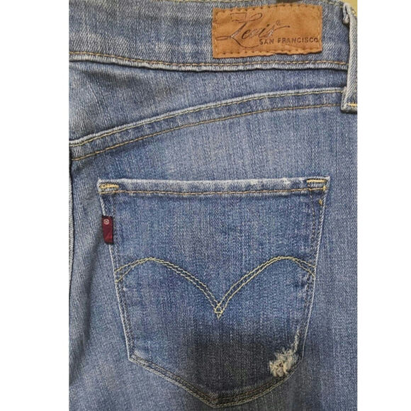 Levi's San Francisco Women's Size 8M Bold Curve Classic Straight Leg Casual - Picture 4 of 7